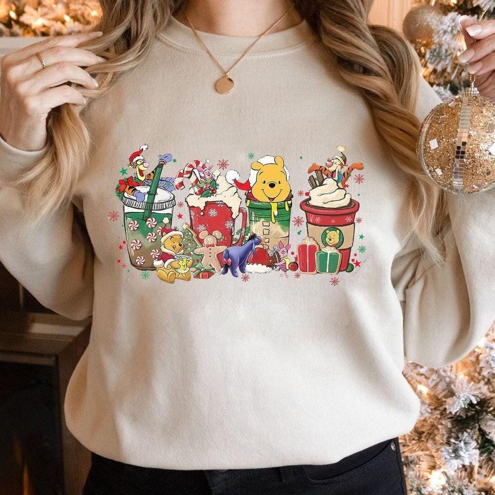 Winnie The Pooh Christmas Vuitino Shirt Winnie The Pooh Christmas Vuitino Shirt